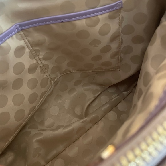 RARE Kate Spade Sloan Palm Springs Lilac Satchel Crossbody Handbag - Picture 6 of 7
